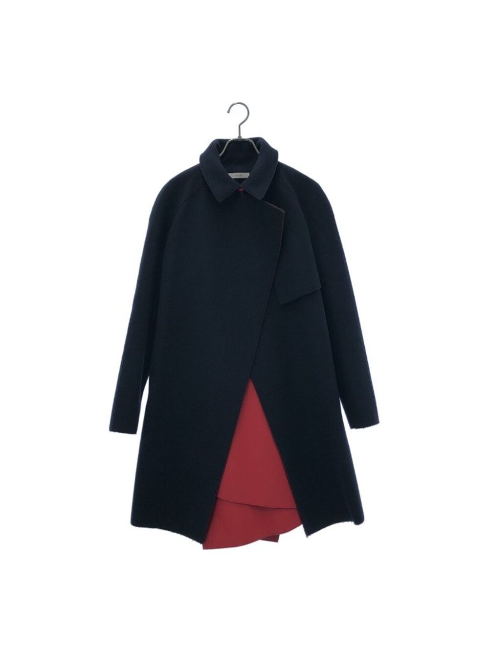 Celine Double Face Coat 2 Navy 36